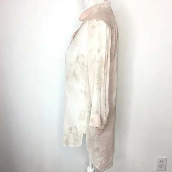 Wilfred Silk Blouse Watercolor Honey Comb SM 322 - Picture 4 of 7